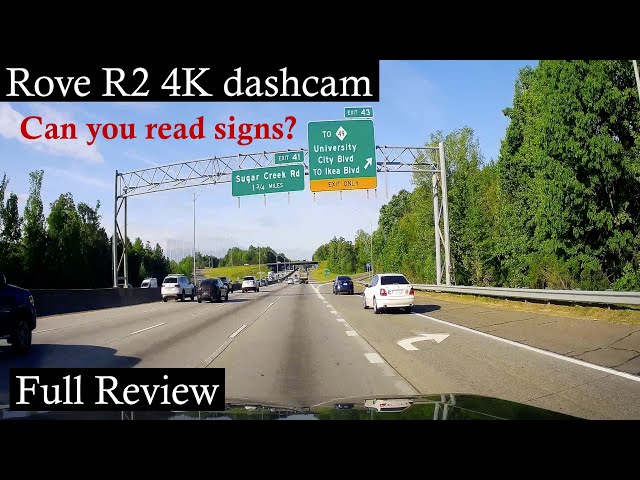 ROVE R2-4K Dashcam Unboxing and Review 
