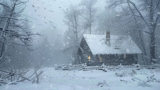 Goodbye Stress to Blizzard Snowstorm & Arctic Howling Wind Sounds | Relaxation, Insomnia