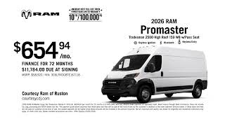 RAM Promaster 05/18/2026 7415799