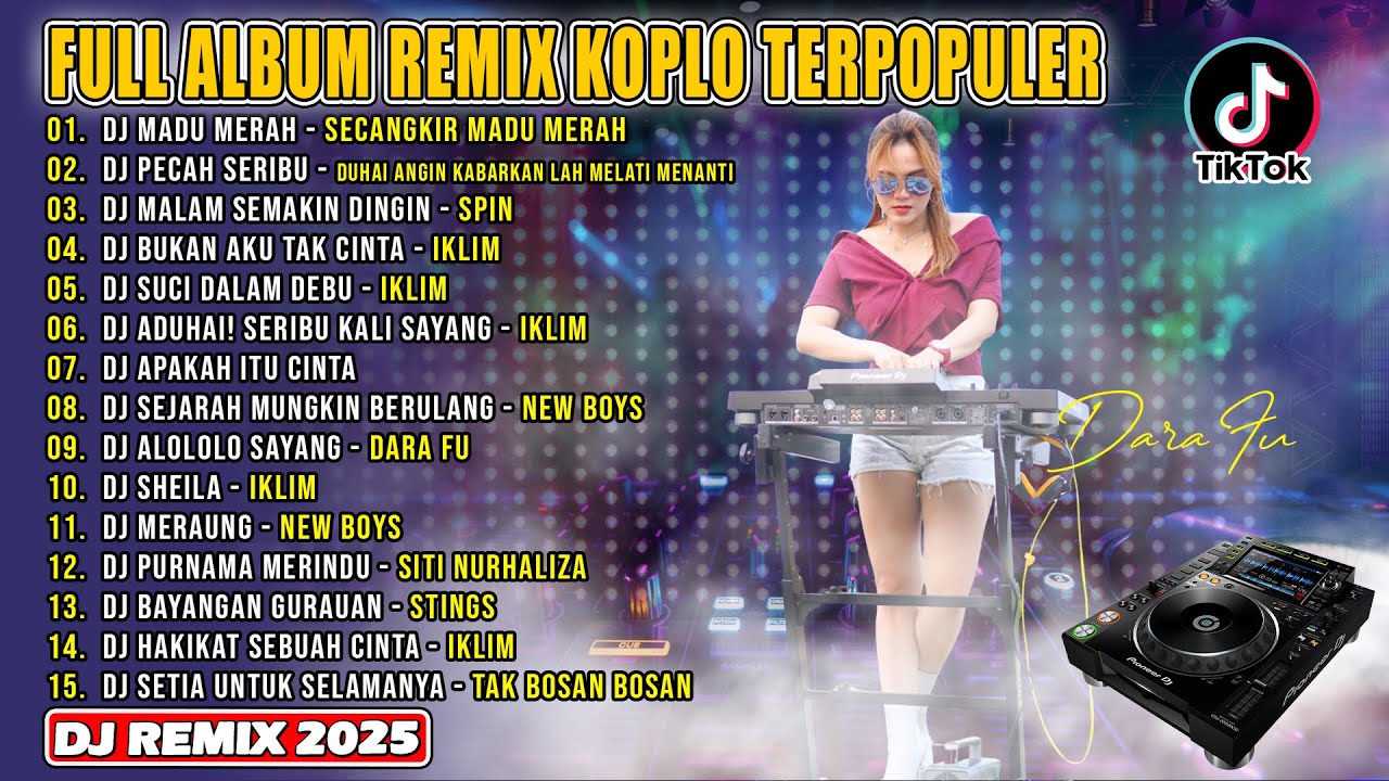 Full Album Remix Terpopuler 2025 ||  DJ Madu Merah - Secangkir Madu Merah || VIRAL TIOKTOK