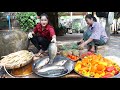 Countryside life tv mother and daughter cook country food with unique style