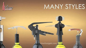 Corkscrews and Wine Bottle Openers Accessories - VinoGadgets.com