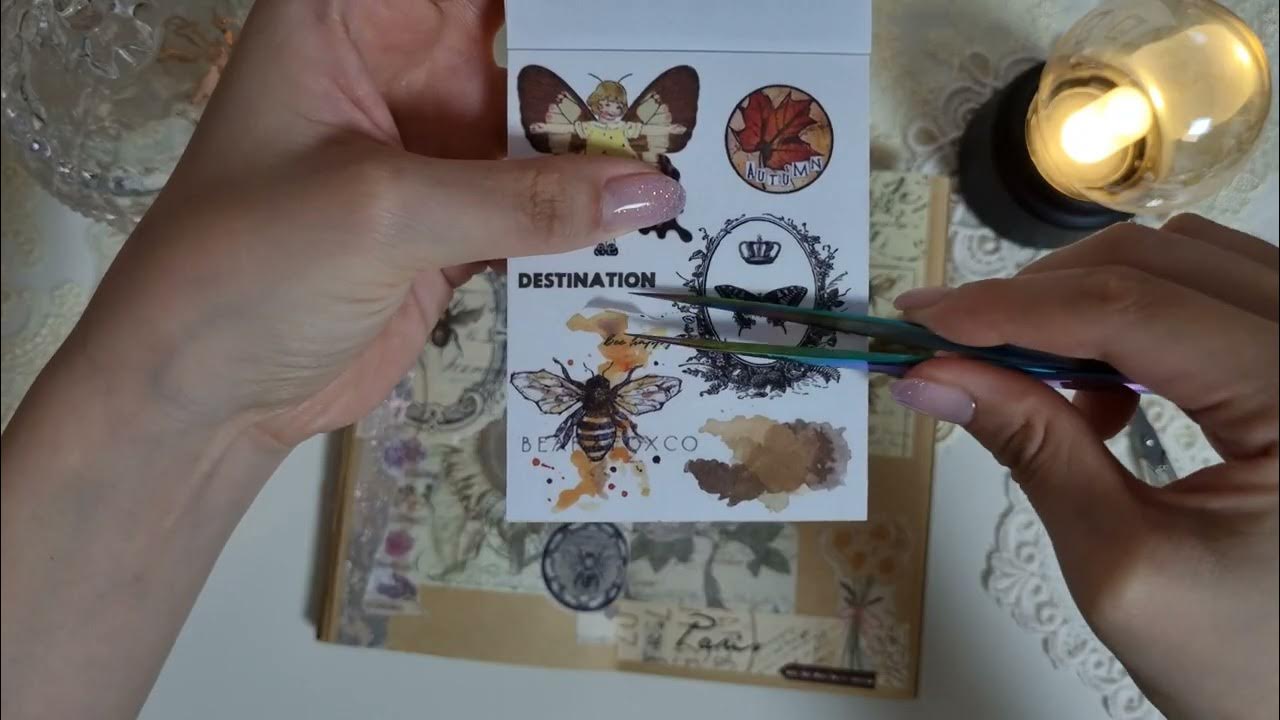 [빈티지다꾸] honeybee🐝🍯🍯 /ASMR/vintage journal YouTube