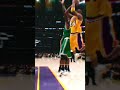 Kobe stares down Shaq🤯#shorts