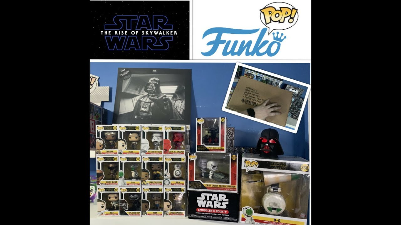 UNBOXING FUNKO POP! STAR WARS : RISE OF SKYWALKER et BONUS