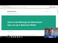 Bitcoin Core Network Sync Successful - YouTube