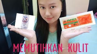 SABUN PEPAYA DAN SUSU BERUANG UNTUK MEMUTIHKAN SELURUH TUBUH
