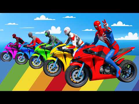 الرجل العنكبوت انقاذ باتمانSpider-Man Rescue batman vs iron man vs venom funny Game GTA 5 superhero