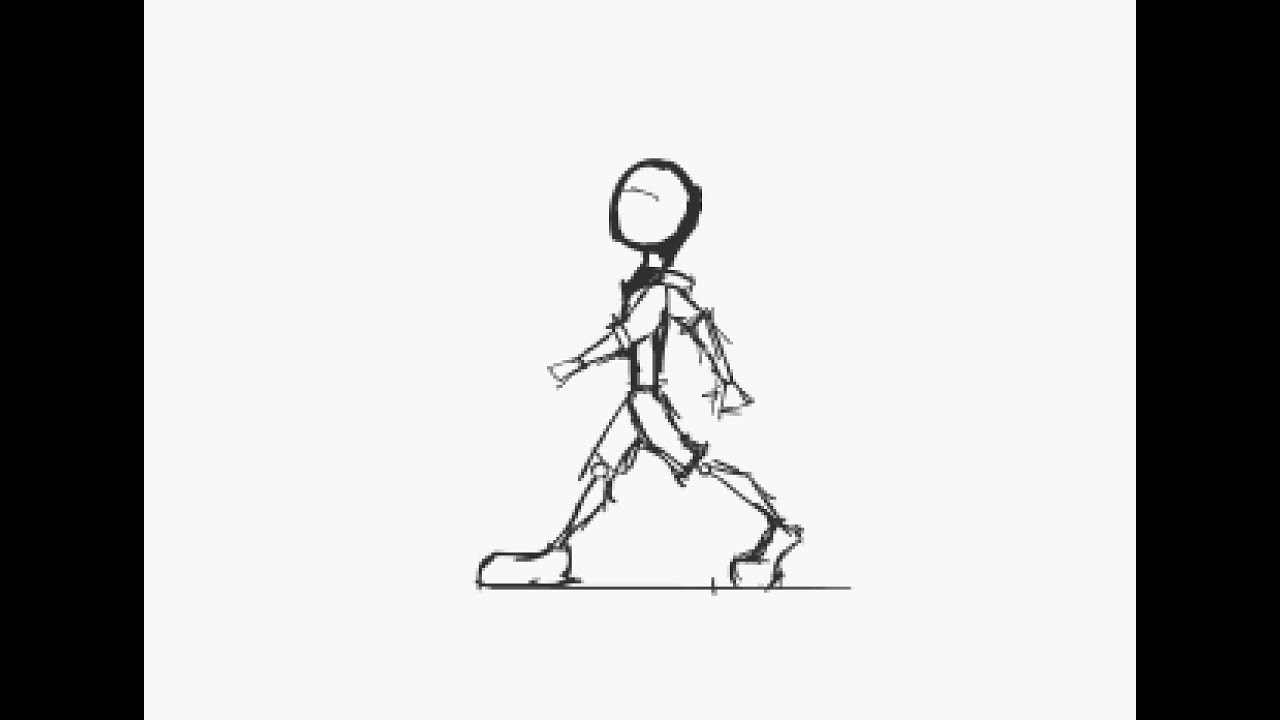 Walking animation (by Chips) TEST - YouTube