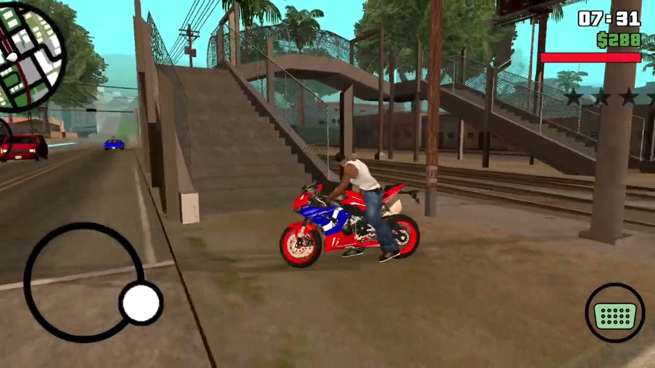 GRAND THEFT AUTO San Andreas Mobile-Gameplay in Android Device 