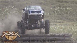 MEGA TRUCKS TACKLE THE BUNKER OBSTACLE COURSE!