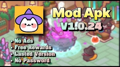 Cat Magic School Mod Apk v1.0.24 | No Ads Free Rewards | Gameplay