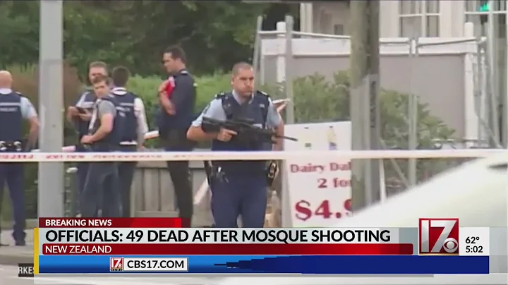 At least 49 dead in New Zealand mosque shooting