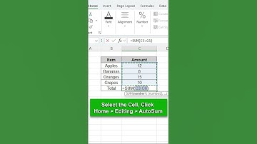 Excel AutoSum Hack Everyone Should Know 😱