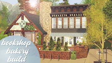 Bookshop & Bakery 📚🍰  || Speed Build || The Sims 3