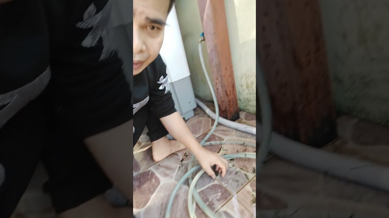 #วิธีล้างตะไคร่น้ำในสายยาง