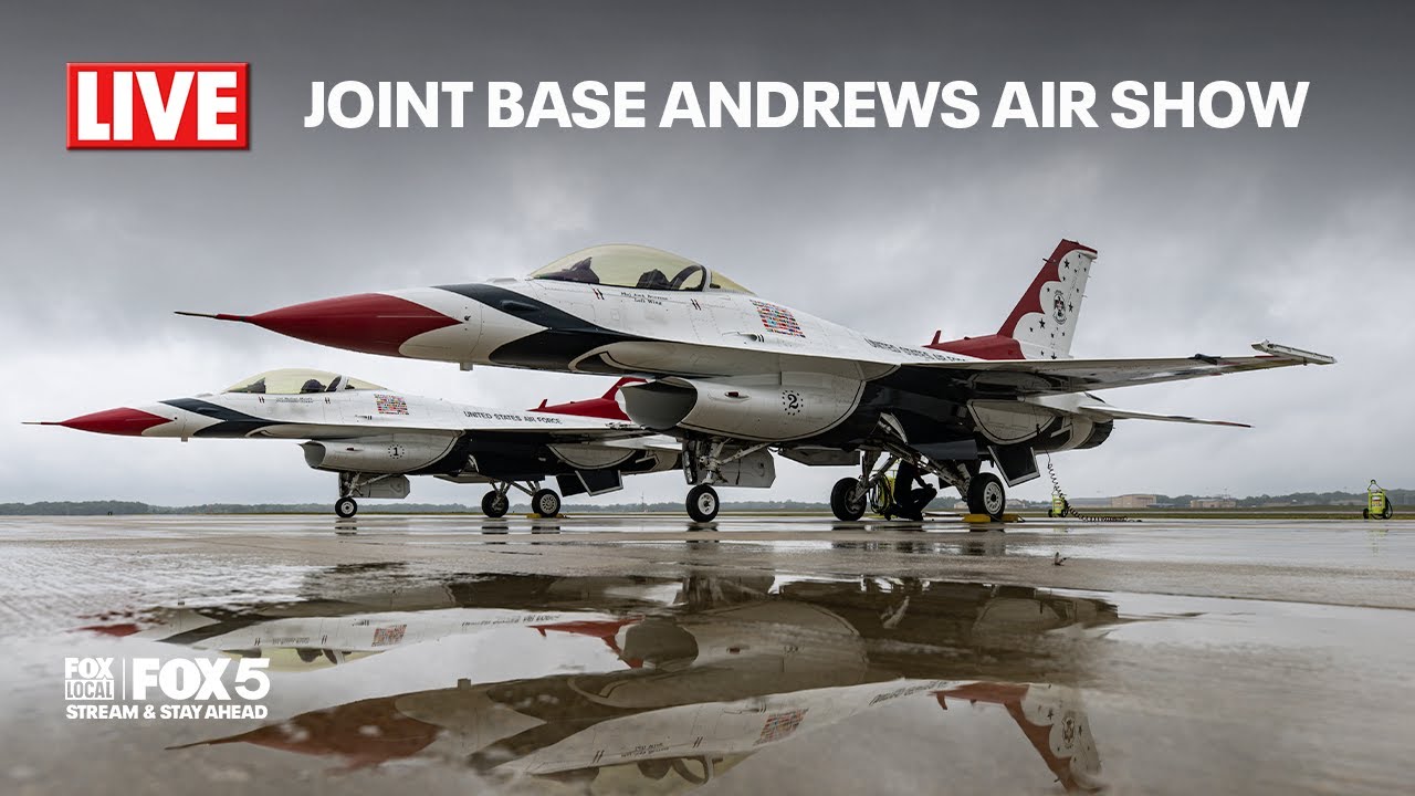 LIVE: Joint Base Andrews Air Show - YouTube