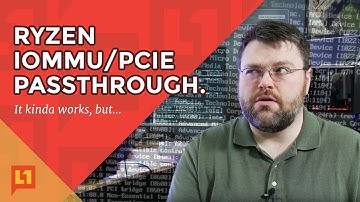 Ryzen: PCIe Passthrough Working, But...*