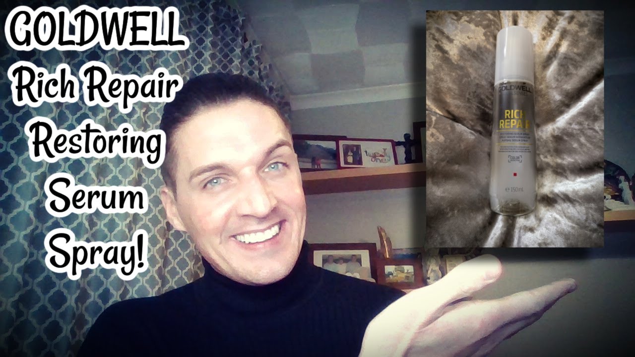 GOLDWELL Rich Repair Restoring Serum Spray! YouTube