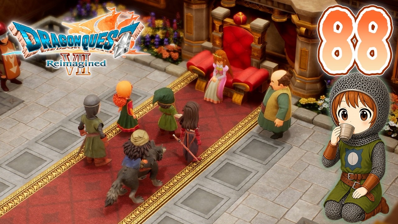 88【ドラクエ7 リイマジンド】まったり石板集め、再び!【ドラゴンクエストVII Reimagined】