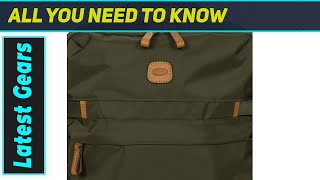 bric's x-travel montagne laptop backpack 16 Inch, Water-Resistant Recycled Nylon Carry-On Daypack with Compression Straps, Padded Backpanel, Sleeve and Luggage Pass-Through The Montagae backpack from Brics X Bric's X-Travel Montagne: The Amazing