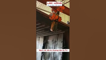 Pa lăng di chuyển cao cấp KKBB 3 tấn #shorts