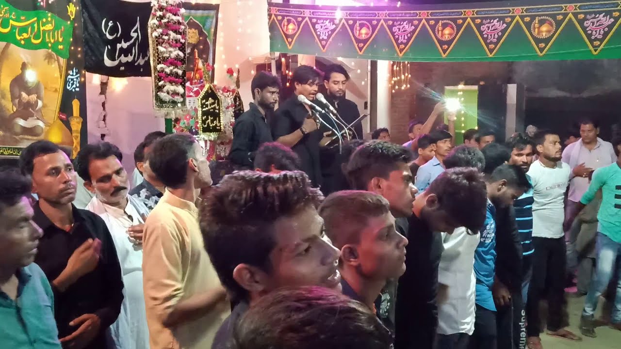 4 moharram 2019 Anjuman e Hussainya Qadeem pihani