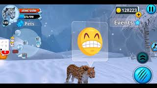 Snow Leopard Family Sim online What the fox say ep 7 screenshot 5