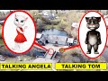 Drone Catches Talking Tom & Angela in Abandoned Alley