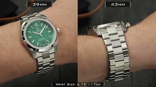 FORMEX Essence Collection - Which is the right size for me 39 vs 41 vs 43 mm