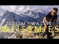 Weissmies 4017m | Gletscherfrei über den Südgrat | Wallis