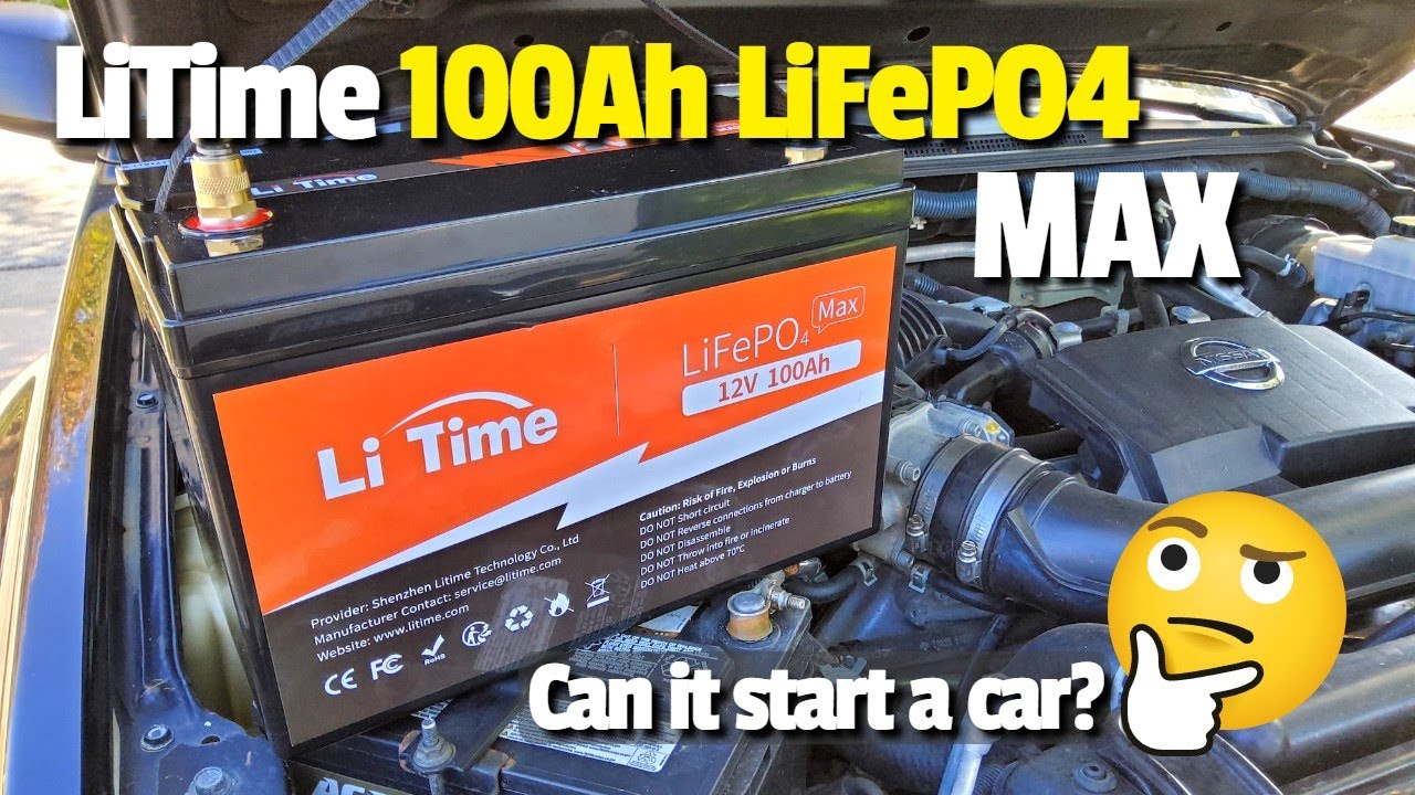 LiTime 12.8v 100Ah MAX LiFePO4 