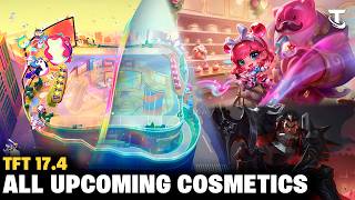 ALL UPCOMING COSMETICS - ARENA, CHIBI &amp; PORTALS | TFT 17.4