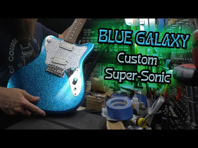 BLUE GALAXY: Complete Overhaul & Customization (1997 Squier Vista
