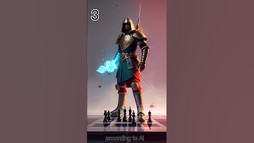 AI Generator | Chess ♟️ pieces as a real warrior