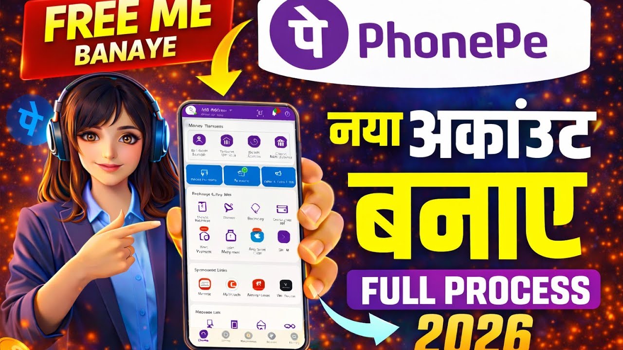 Phone Pe Account Kaise Banaye | Phone Pay Kaise Banaye | PhonePe Kaise Chalu Karen in 2026.