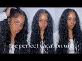 Vacation Hair 13x6 Lace Frontal Loose Deep Wave Wig Reinstall + Making it Glueless ft. Ashimary Hair