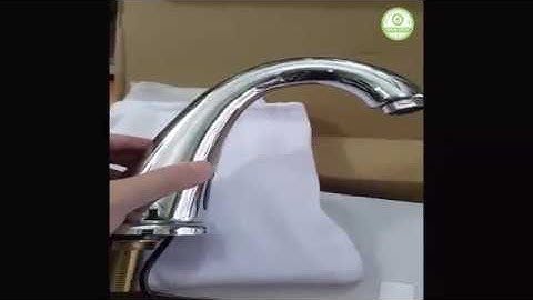 Vòi rửa tay cảm ứng cao cấp - Nhà thông minh Hometech.vn