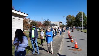 Presidential Election 2020 * Voter Line - Guntersville Recreation Center