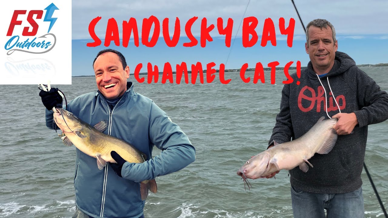 Sandusky Bay Catfishing In 20 MPH Winds! YouTube