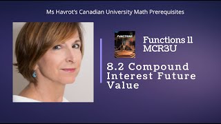 Functions 8.2  Compound Interest Future Value