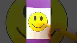 coloring page laughing emoji #shorts