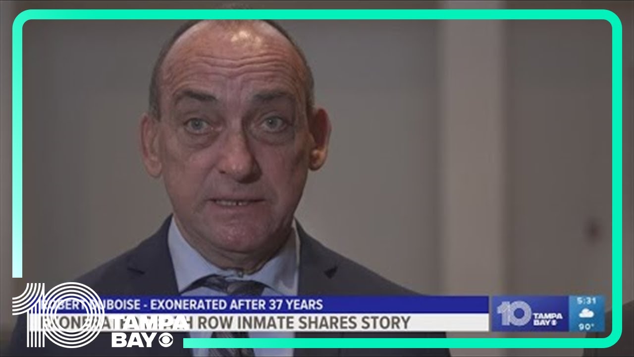 Tampa man exonerated after 37 years in prison discusses program that helped prove his innocence