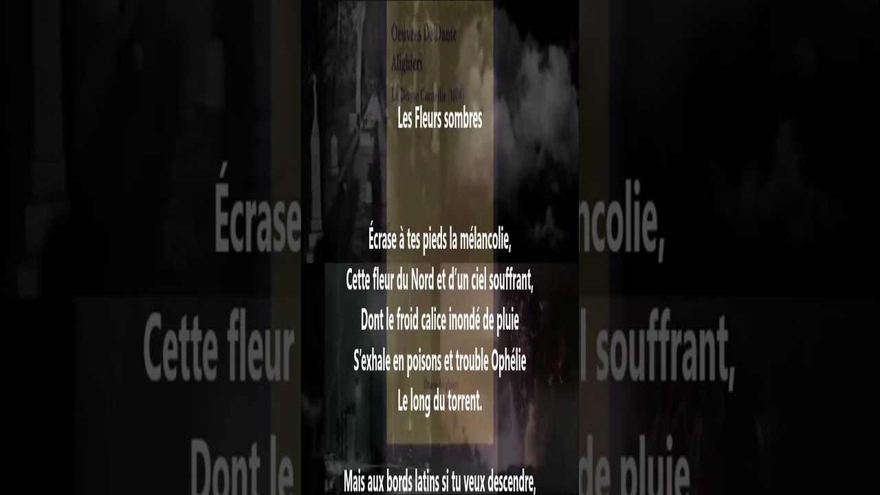 Les fleurs sombres - Auguste Brizeux lu par Yvon Jean