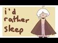 i’d rather sleep meme // sky cotl