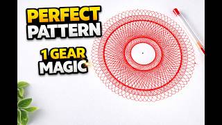 Perfect Spirograph Mandala Drawing | Mesmerizing Geometry Pattern,Oddly Satisfying Art @MrSpiro.1
