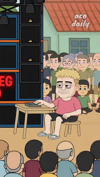 The creator of sound horeg mas Thomas Alfa edi Sound #animation #horeg #soundhoreg #ucup