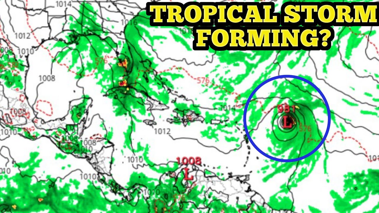 A Tropical Storm Could Move To The Caribbean Next Week... - YouTube