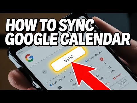 How to sync Google Calendar - Quick Fix