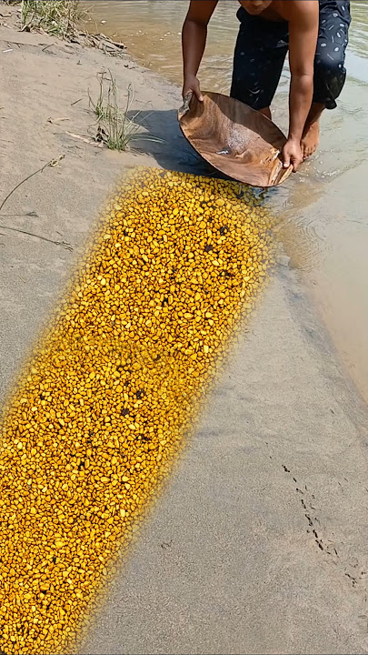 PENEMUAN HARTA KARUN EMAS MURNI #tambang #emas #shorts